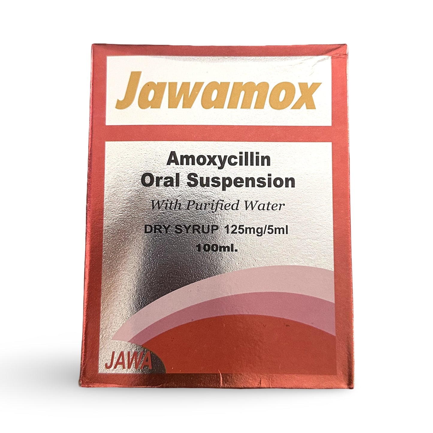 Jawamox Amoxycillin 125mg/5ml Oral Suspension 100ml