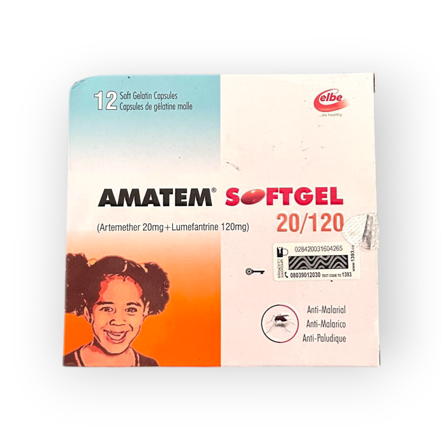 Amatem Softgel 20/120mg (12 Softgels)