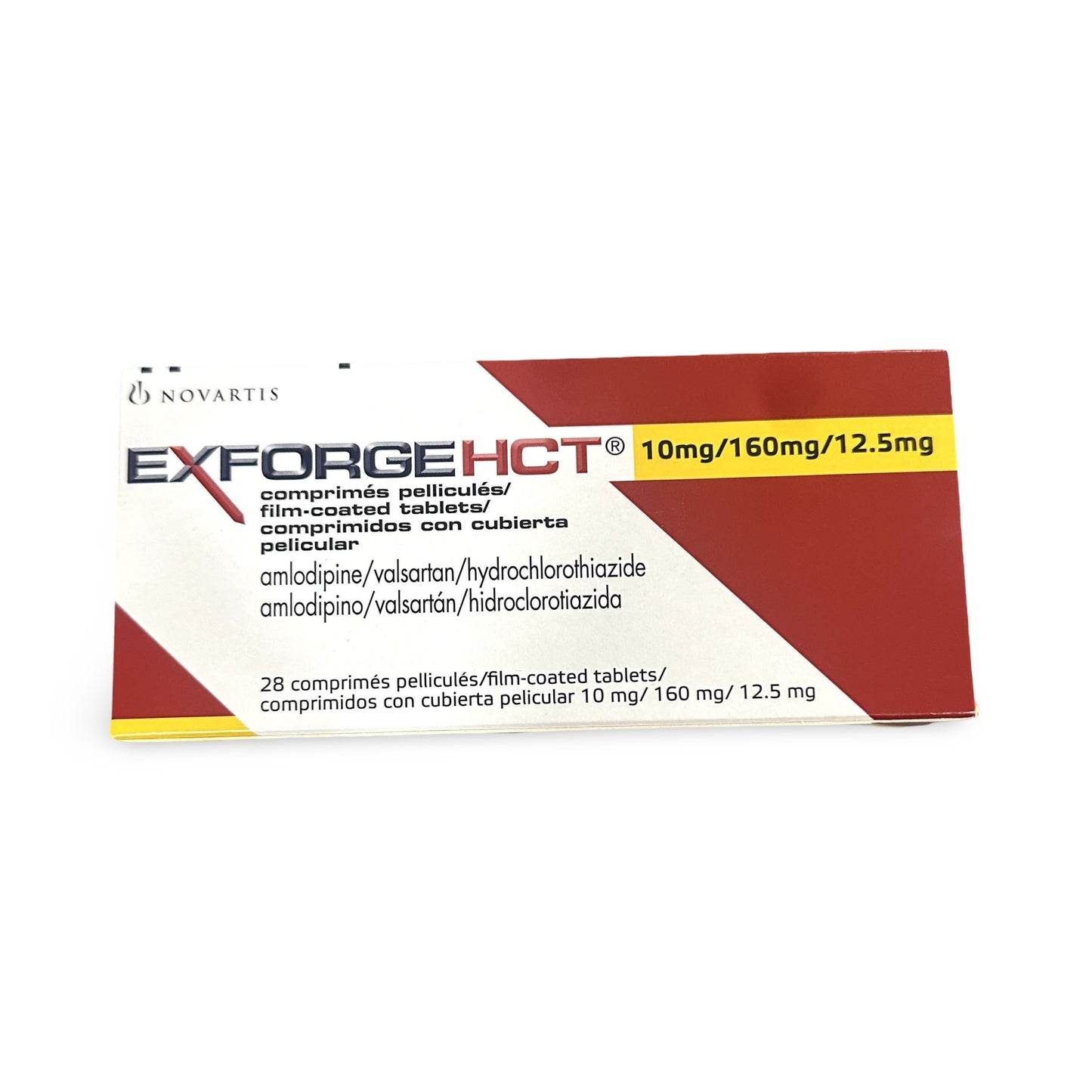 Exforge HCT 10mg/160mg/12.5mg