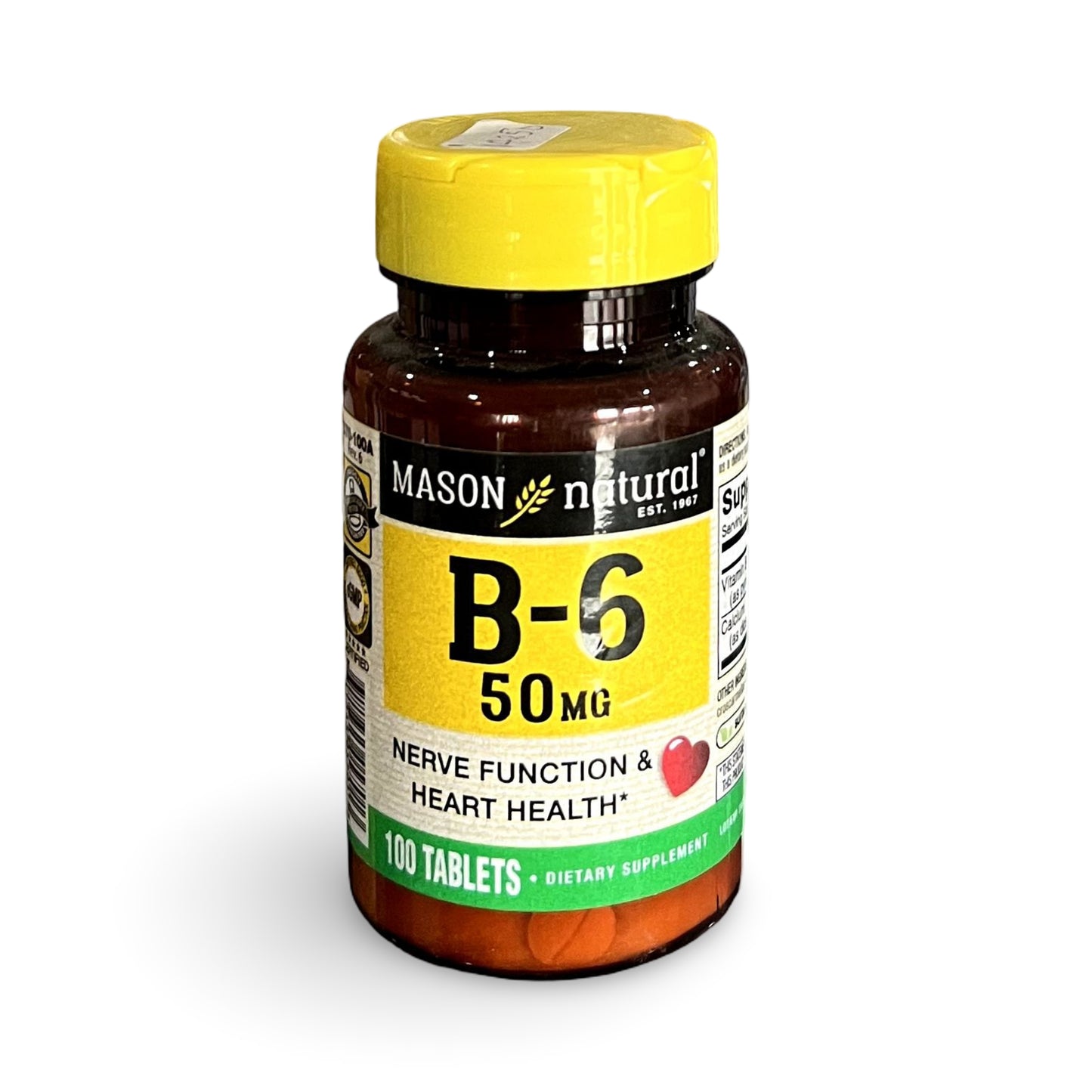 Mason Natural B-6 50mg
