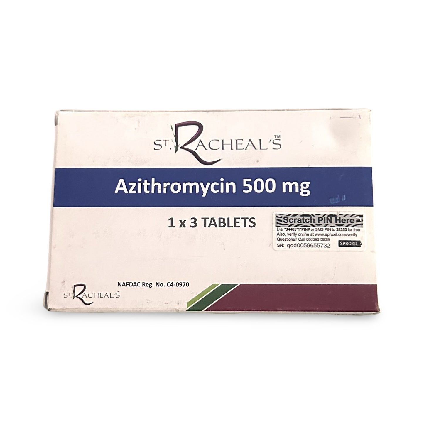 St. Rachael's Azithromycin 500mg