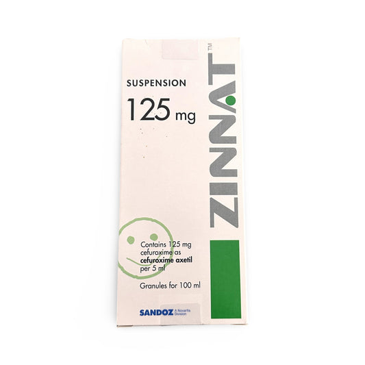 Zinnat 125mg Suspension