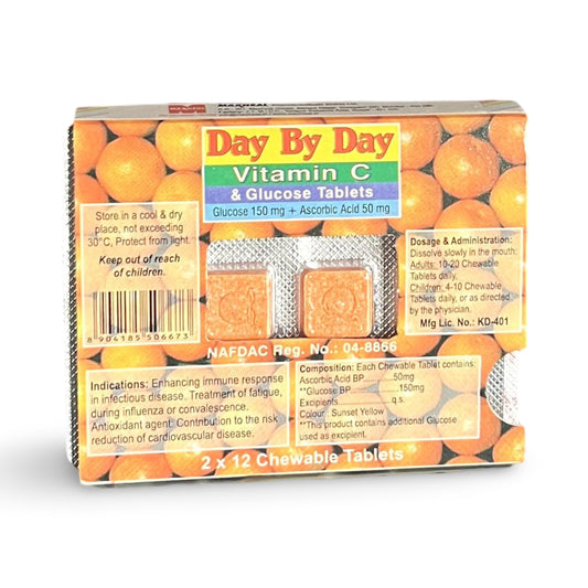 Day By Day Vitamin C + Glucose