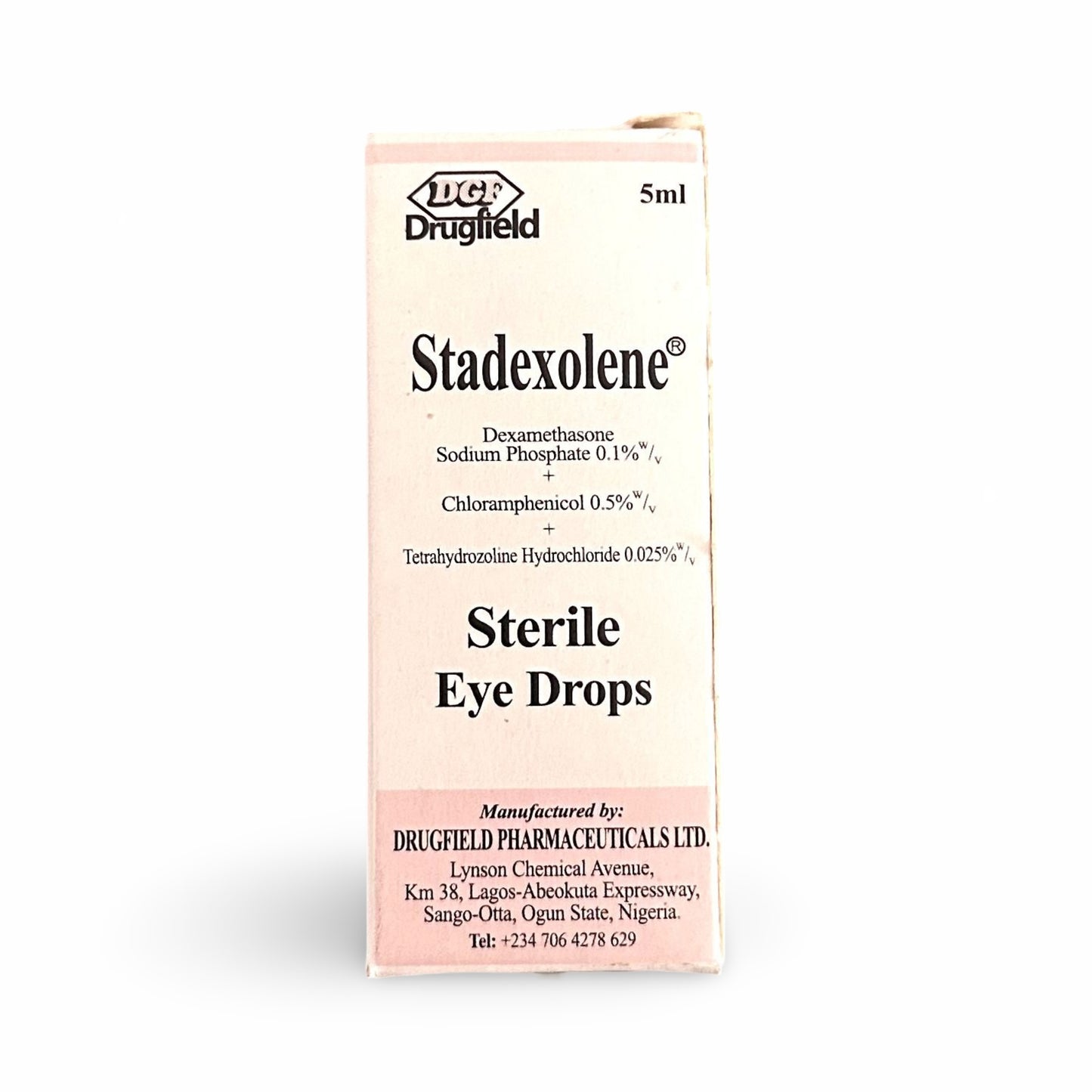 Stadexolene sterile eye drops