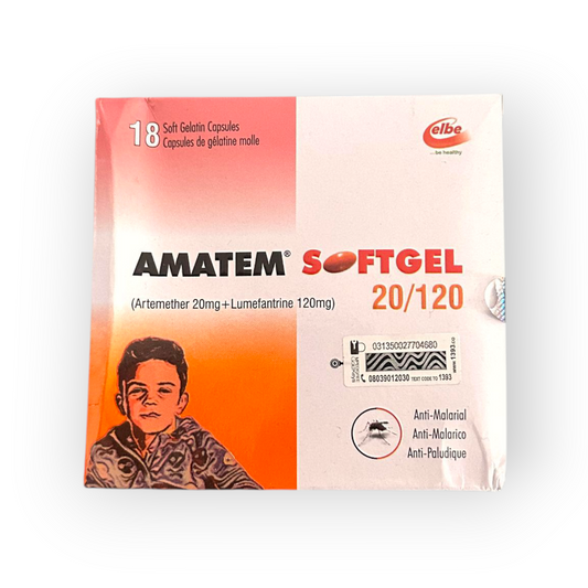 Amatem Softgel 20/120mg (18 softgels)