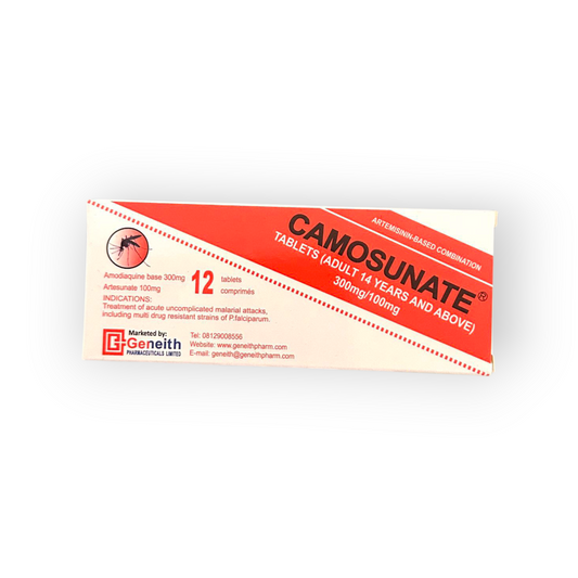 Camosunate tablets (adult 14 yrs and above) 300/100mg