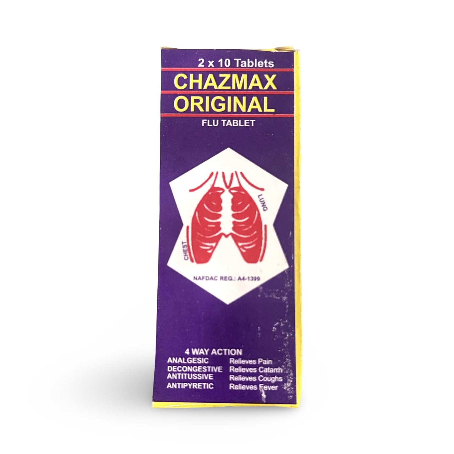 Chazmax Original Flu tablets