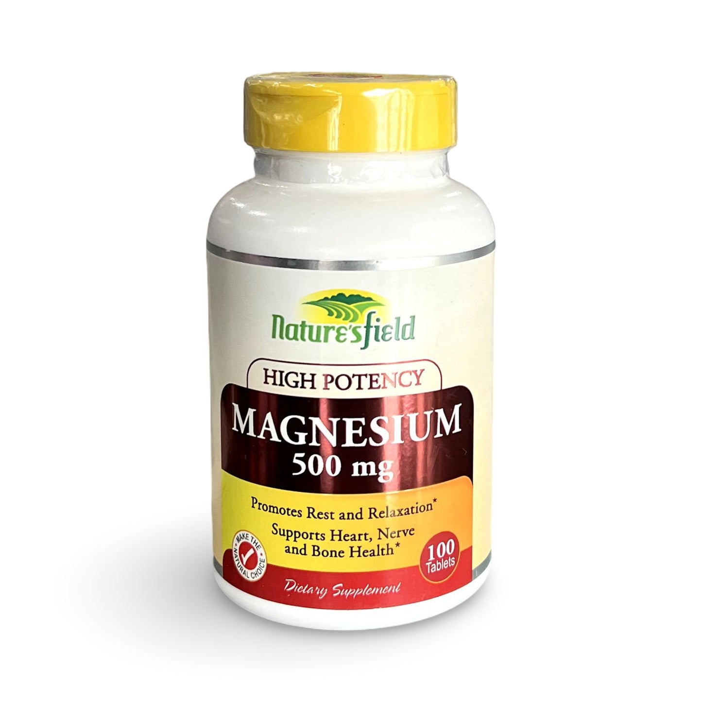 Nature'sfield High Potency Magnesium 500mg