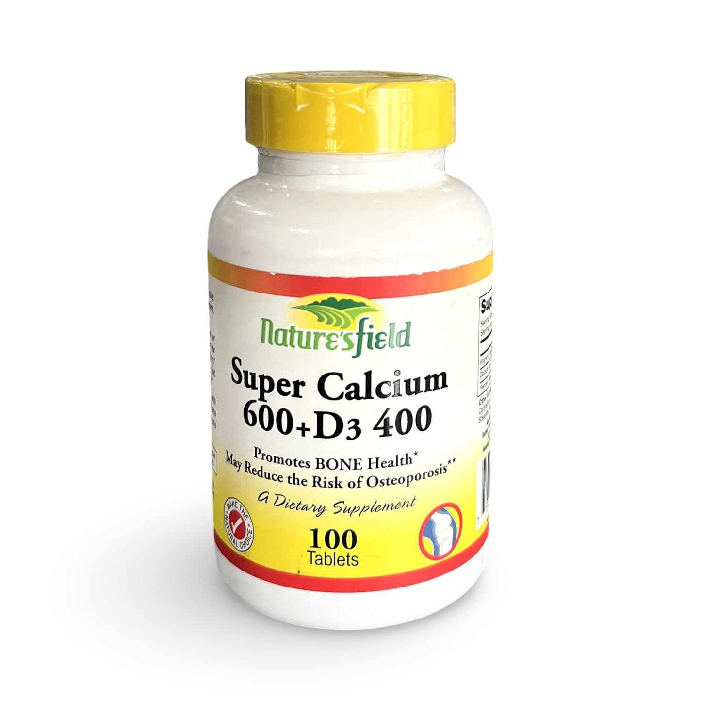 Nature'sfield Super Calcium 600+D3 400