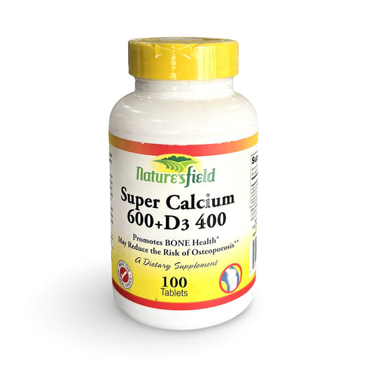 Nature'sfield Super Calcium 600+D3 400