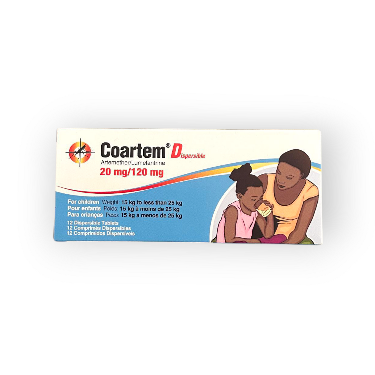 Coartem 20/120mg Dispersible